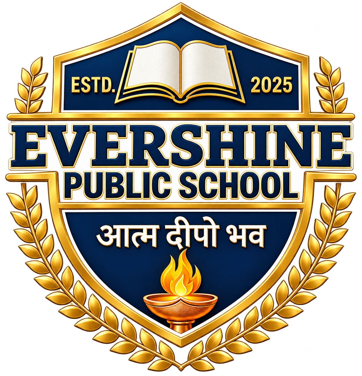 Evershine Public School logo